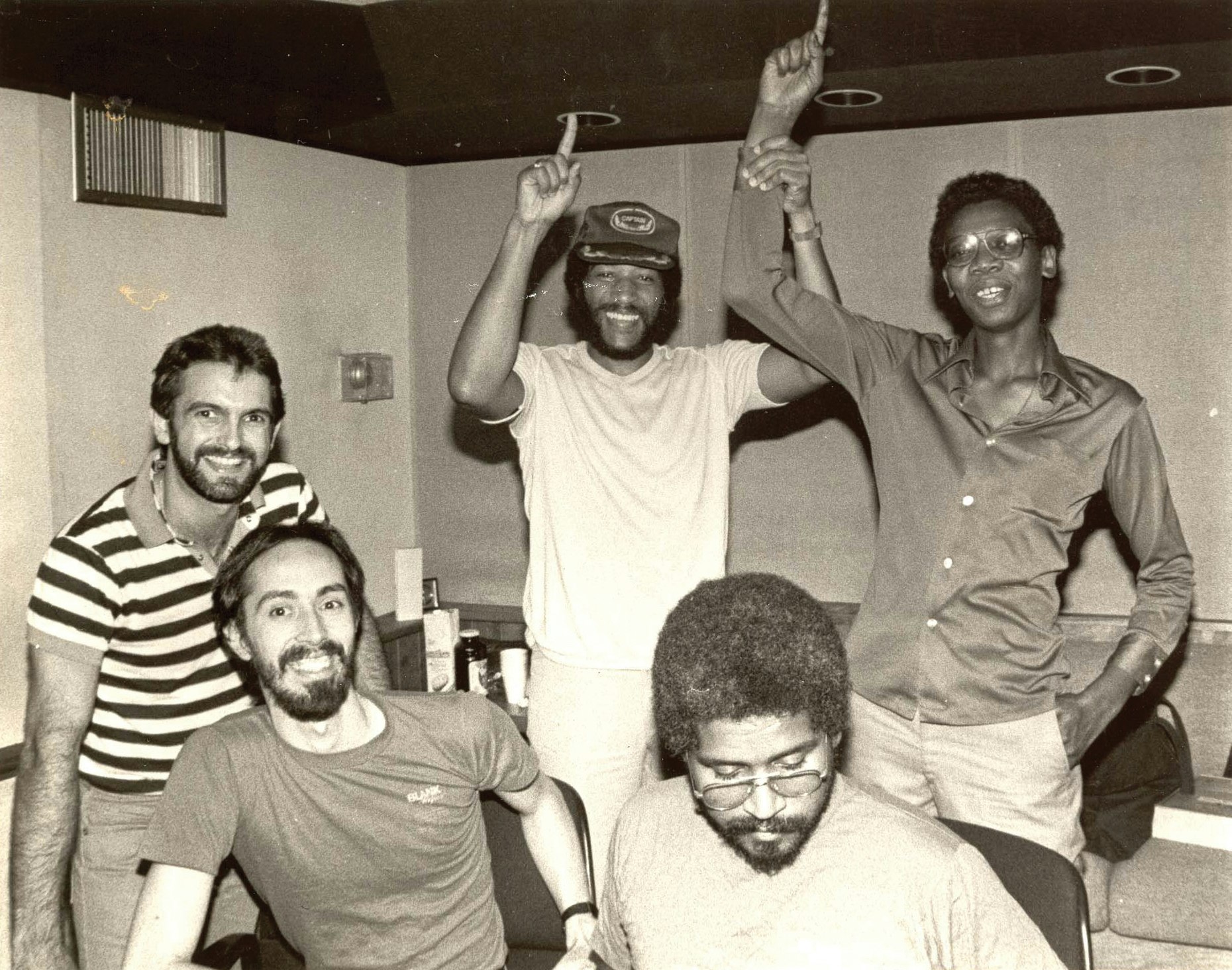 Sergio Munzibai, John Morales, Butch Ingram, Butch Jones, and Ronnie Dyson. Photograph courtesy of John Morales and BBE Records.